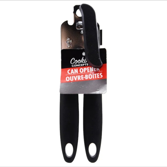 Cooking Concepts Black Plastic Grip Can Openers - Picture 4 of 4